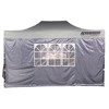 Sides for Louisiana Pavillion in grey  (2 x doors, 2 x windows)