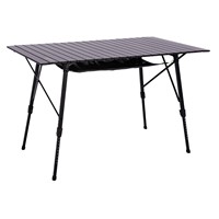 Quest Elite Colliford Slatted Black Table