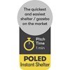 Screen house 6 Pro pop up Gazebo - Grey