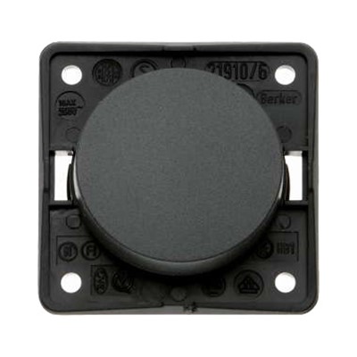 W4 Berker Rocker Switch - Anthracite