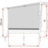 Fiamma Sun View Side Van F43 Ext.250