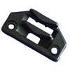 Polyplastic Wide Black stay/catch lockplate