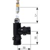 Alde Elbow for Air Bleed Valve