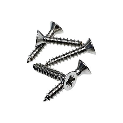 W4 3/4" No. 6 Countersunk Self-Tapping Stainless Steel Screws