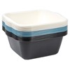 Square 3L Washing Bowl (order in multiples of 12)