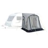 Falcon Pro 220 poled porch awning (mid grey)