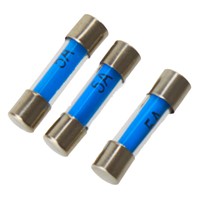 W4 30 x 6.35mm Fuse 5amp (3 pack)