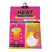 Heat Machine Ladies Thermal Short Sleeve Shirt, Mixed Sizes, White
