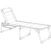 Bordeaux Pro Lounge bed with side table