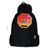 Heat Machine Ladies Rib Sherpa Lined Bobble Hat