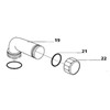Thetford White Pour Out Spout Assy