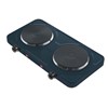 Quest Double Hotplate - Slate