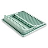 PlasticForte Folding Drainer with Drip Tray Assorted Colours (Box Qty: 3)