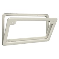 Thetford White Service Door 4 with 2 Locks