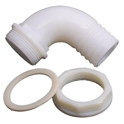 Fawo 40mm Angled Tank Connector