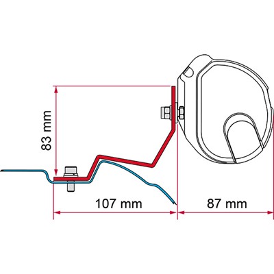 Fiamma Kit Viano/Marco Polo/Vito/VClass DB