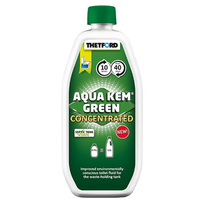 Thetford Aqua Kem Green Concentrated 0.75L bottle (Order in multiples of 12)