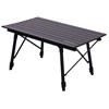 Quest Elite Brenig Slatted Black Table
