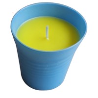 Citronella Candle (Dia10*H8.5cm) - Blue (Order in multiples of 12)