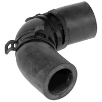 Alde Rubber 90° Elbow with Mounted Band Clips