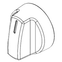 Thetford Chrome Range Cooker Knob 6 pack