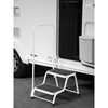 Quest White Double Step With Handrail (order in multiples of 6)