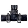 Alde Rubber T Joint with Mounted Band Clips