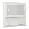 CP White Cleo Bathroom Vanity Cabinet