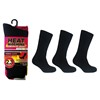 Heat Machine Ladies Tog 2.3 Thermal Socks, Size 4-8, Black