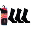 Heat Machine Men’s Tog 1.6 Thermal Socks, Size 6-11, Black