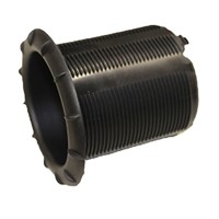 End outlet EN-L black