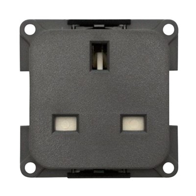CBE Grey 230v 13a Mains Plug Socket