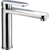 Reich Linnea L Kitchen Tap Chrome with 25cm Flexi hose rigid fittings