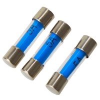 W4 20 x 5mm Fuse 5amp (3 pack)