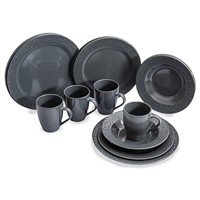 16 Piece Dinner Set Graceful Grey