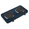 Quest Double Hotplate - Slate