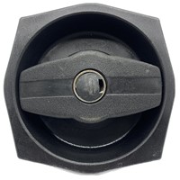 Hartal Left Hand Bar Grip Outer Lock, Black, suits West Alloy