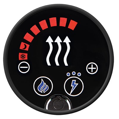 Whale HeatAir Gas & Electric Heater Control Panel