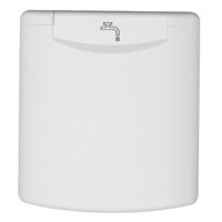 Fawo White Mains Water inlet with magnetic lock