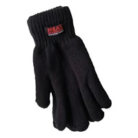Heat Machine Men’s Tog 2.3 Thermal Gloves, Black (order in multiples of 24)