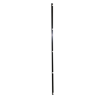 Polyplastic Black 1682mm Notched Clip-In Hinge Bar
