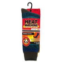 Heat Machine Men’s Tog 2.3 Thermal Socks, Size 6-11, Stripe