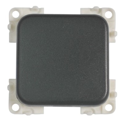 CBE Grey 1 Gang 2-Way Switch