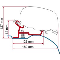 Fiamma Kit Ducato (H2/L4) >06 (F80/F65)