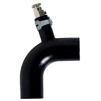 Alde EPDM Verticle Rubber Elbow Valve c/w clips