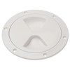 White 4" Inspection Hatch Cover
