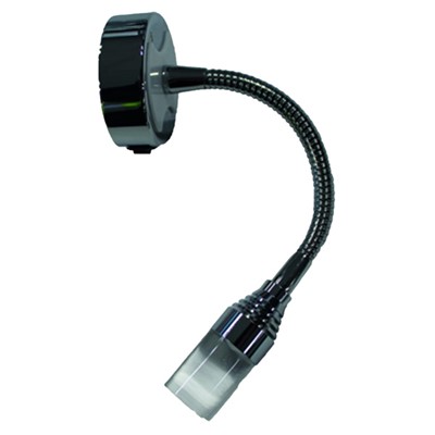 Dimatec 12v 1w flexi switched reading light with dual colour