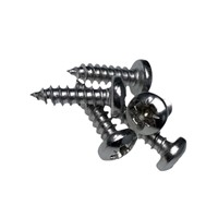 W4 1/2" No. 6 Pan Head Self-Tapping Stainless Steel Screws