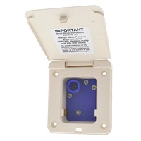 Whale Watermaster Ivory Inlet Socket with Pressure Switch