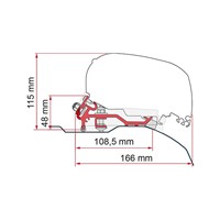 Fiamma Kit Ducato Lp(H2/L2/L3)>06 LHD/RHD